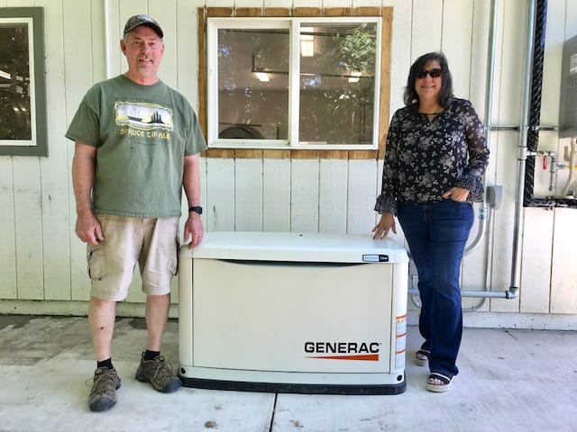 Generac Electric Backup Generator